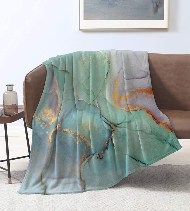 Jade Velvet Blanket