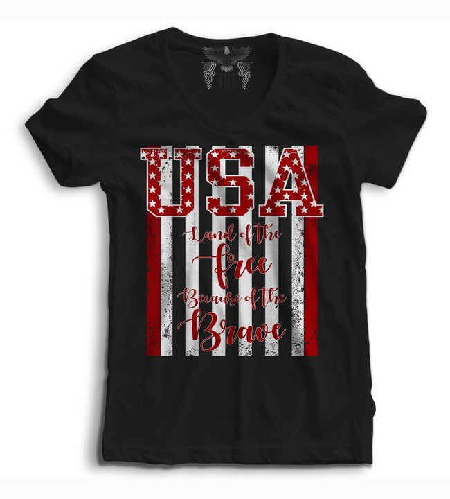 Land of the Free Women's Tee