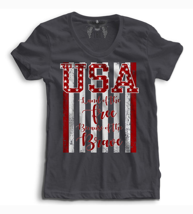 Land of the Free Women's Tee