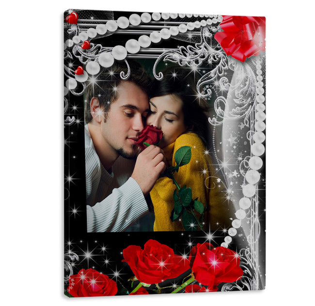 Love Roses Canvas Art