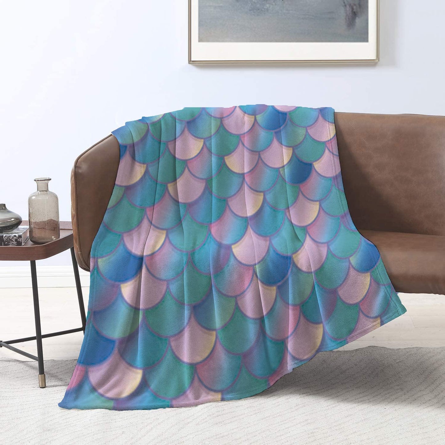 Mermaid Velvet Blanket