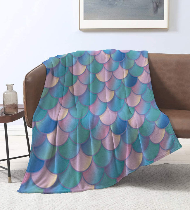 Mermaid Velvet Blanket