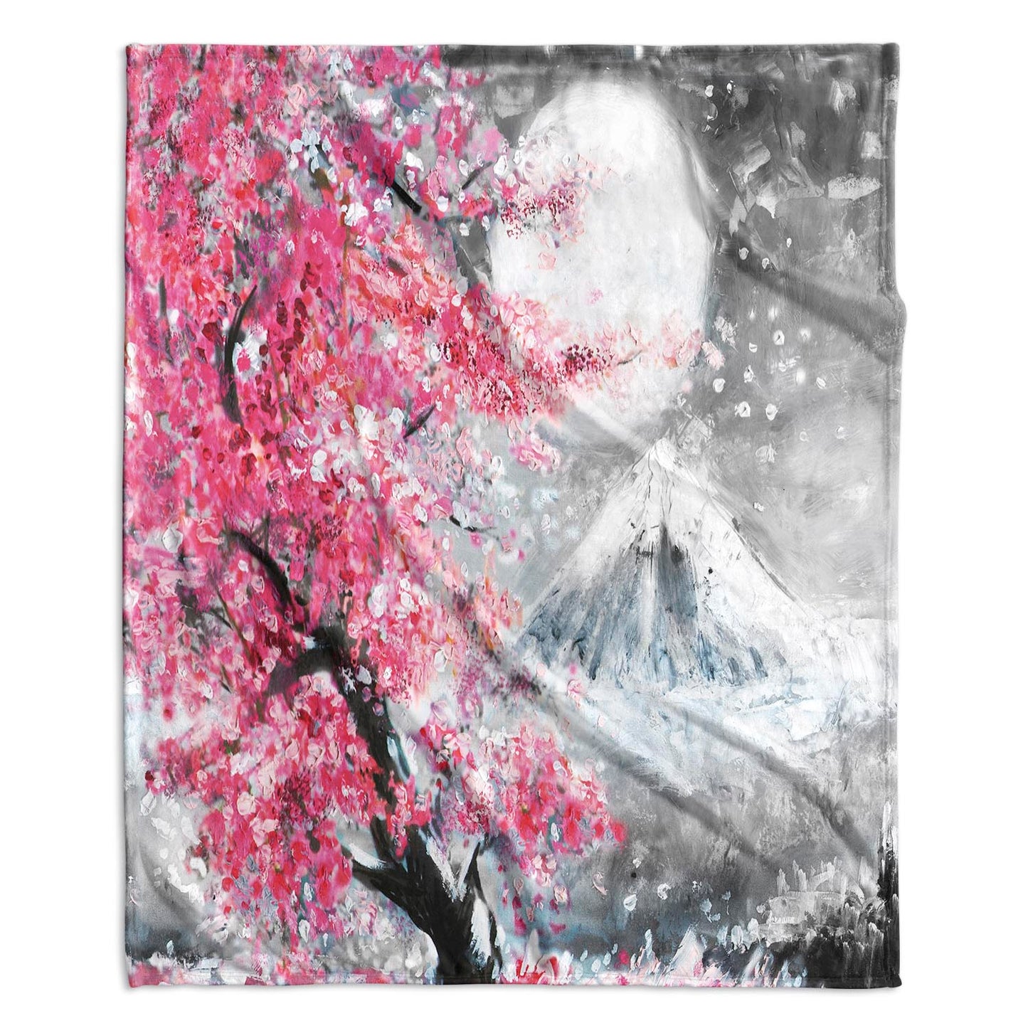 Mountain Sakura Velvet Blanket