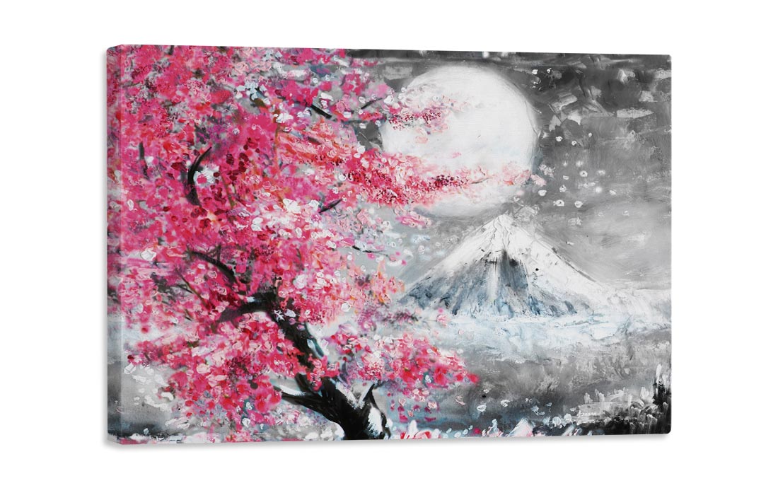 Mountain Sakura Canvas Art