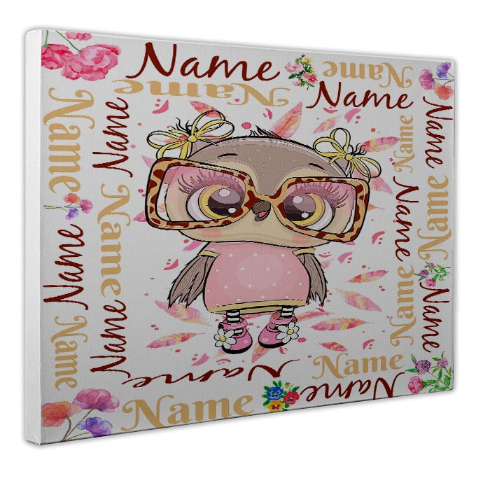 Owl Girls Canvas