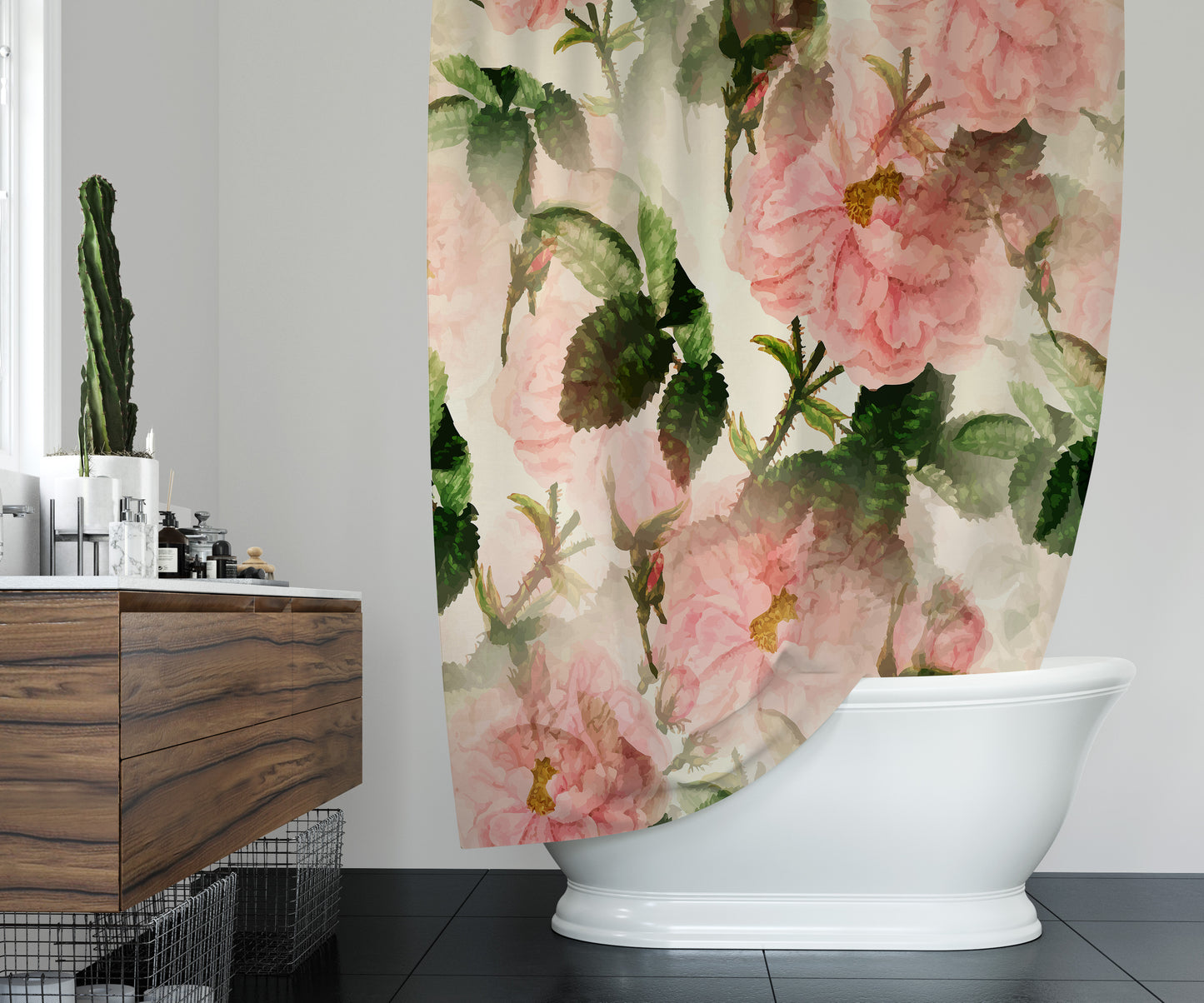 Rose Shower Curtain