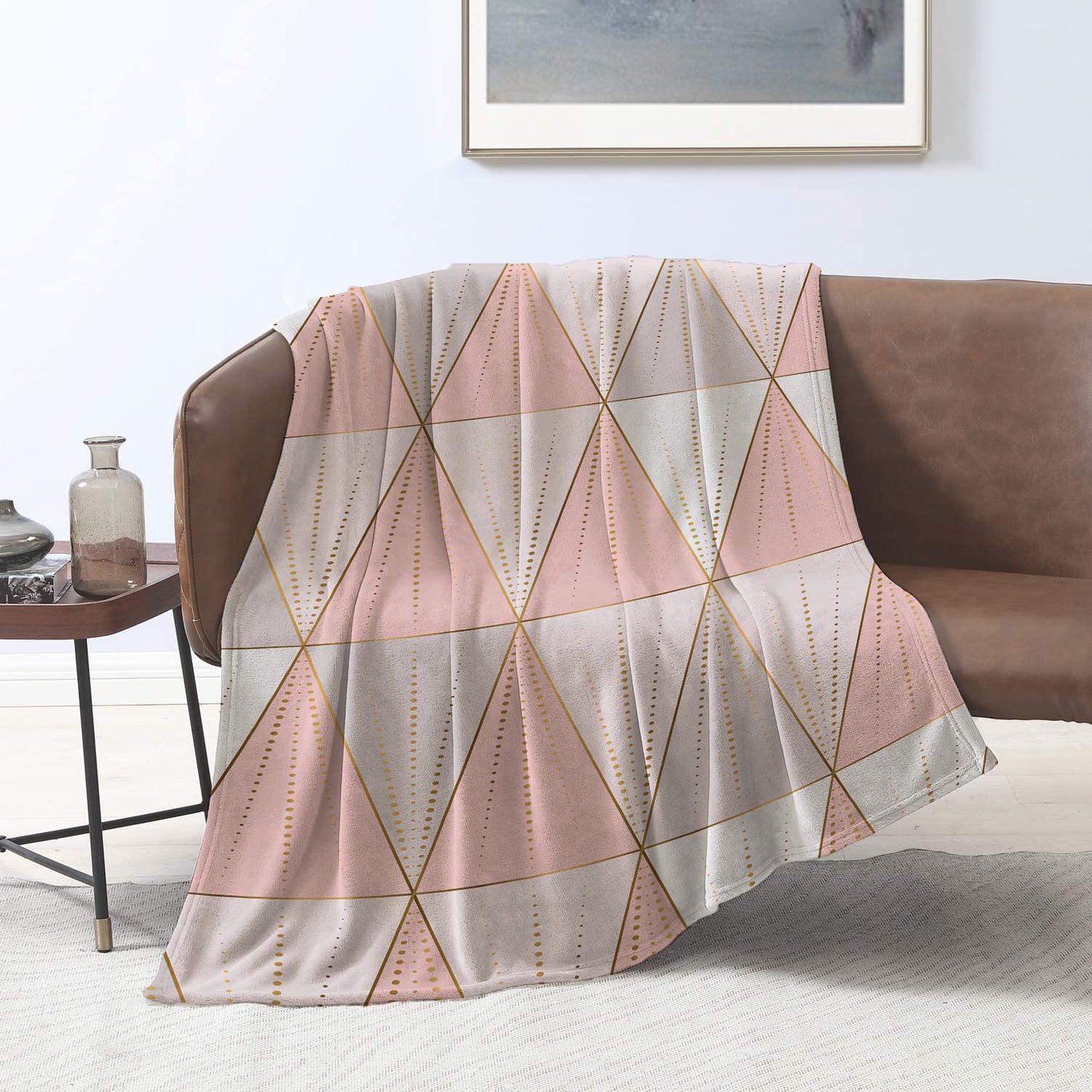 Scandinavian Velvet Blanket