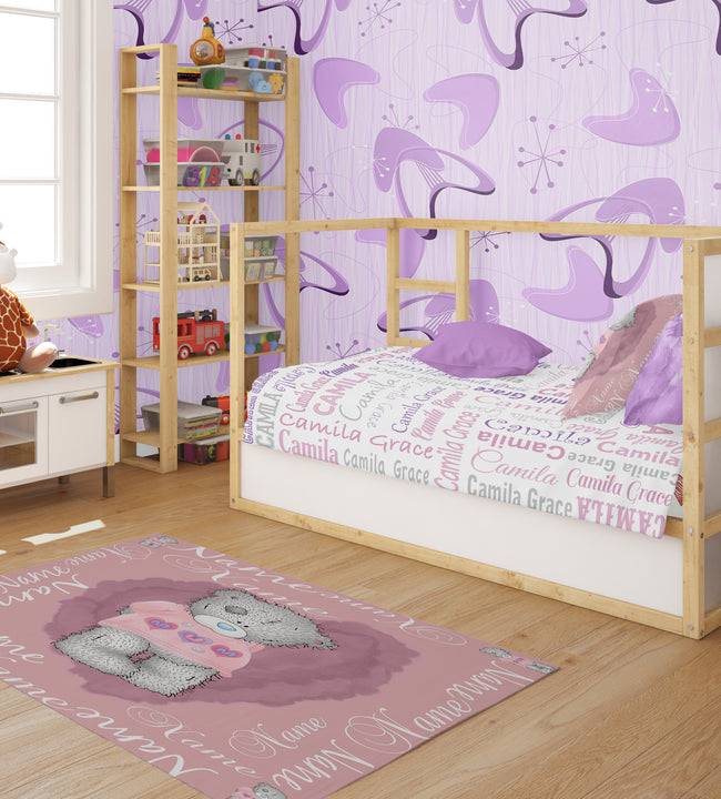 Teddy Bear Girls Rug