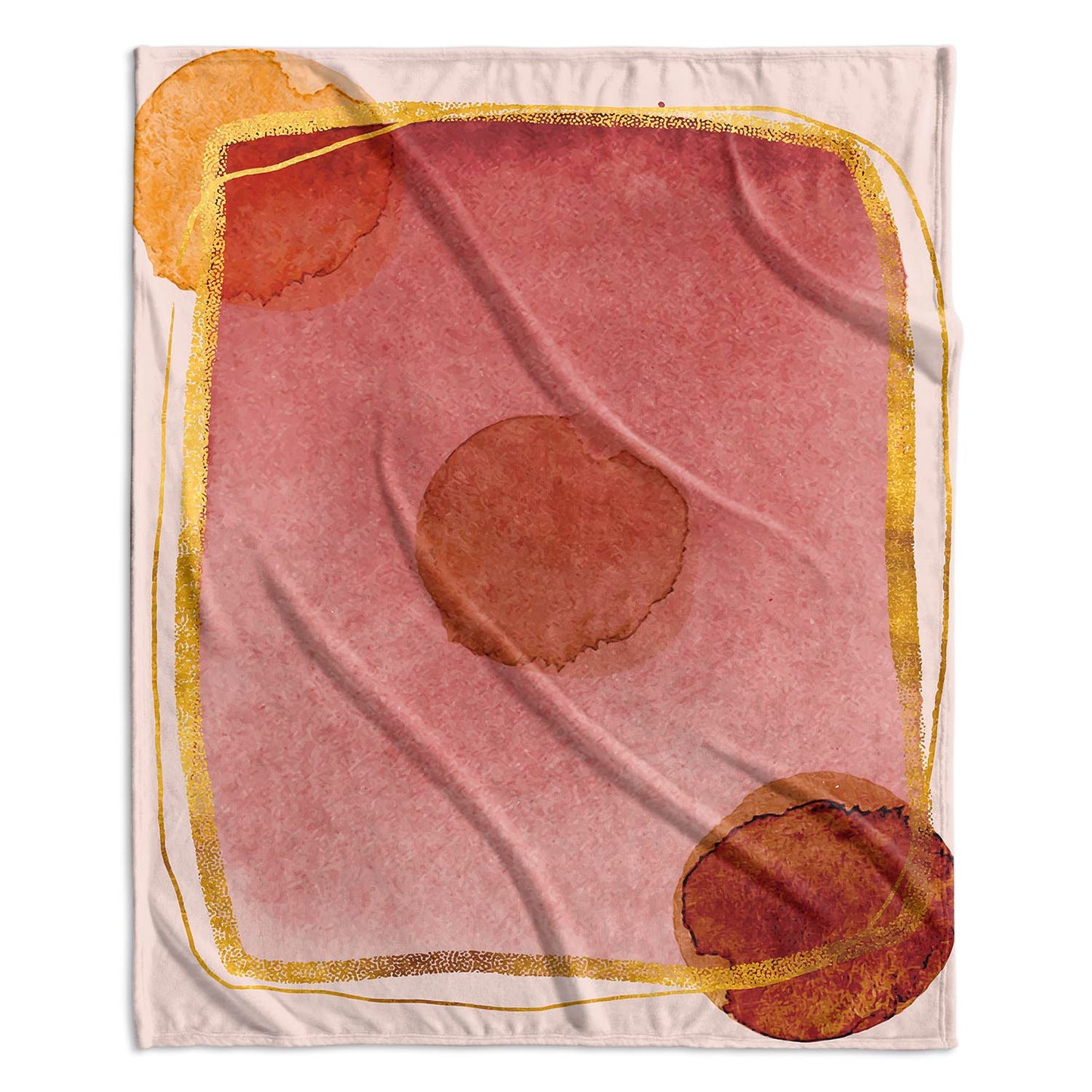 Wine Stain Velvet Blanket