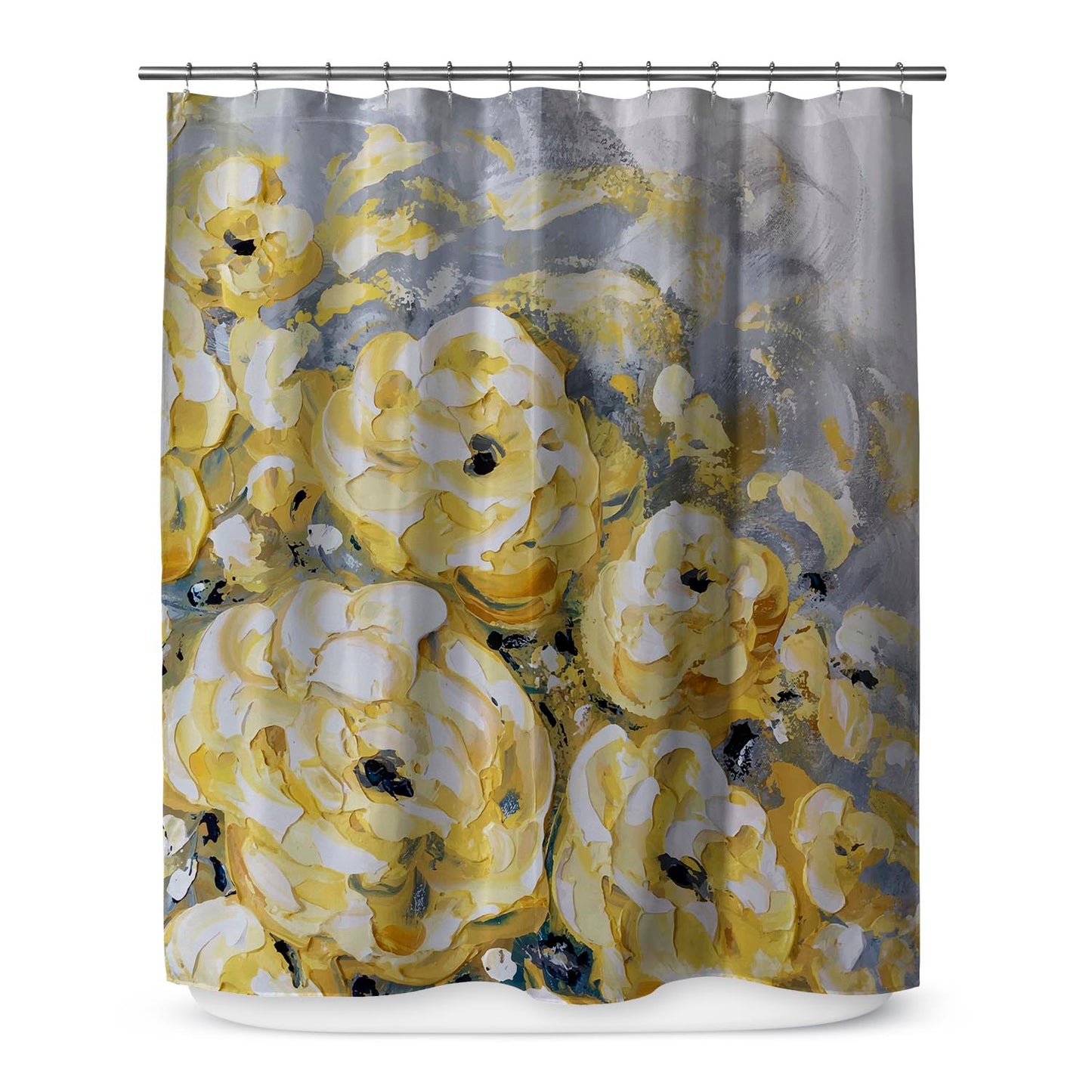 Yellow Roses Shower Curtain