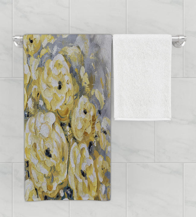 Yellow Roses Towel