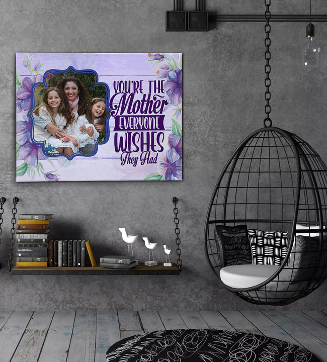 You´re the Mom Canvas Art