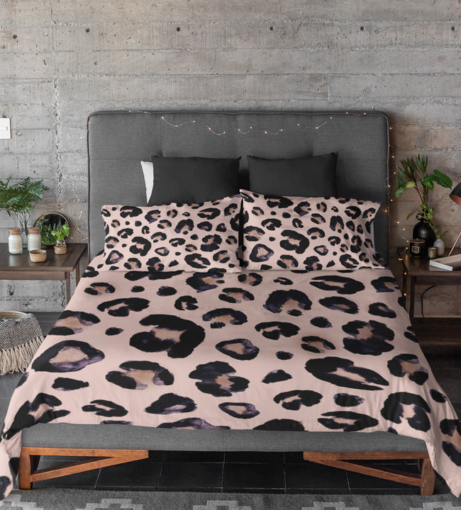 Leopard Duvet Cover Set