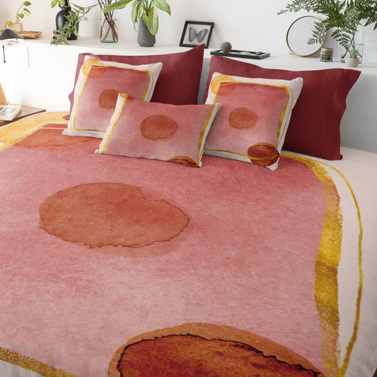 Wine Stain Comforter Set