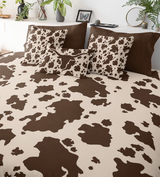 Cowhide Comforter Set