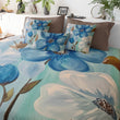 Blue Flowers Comforter Set