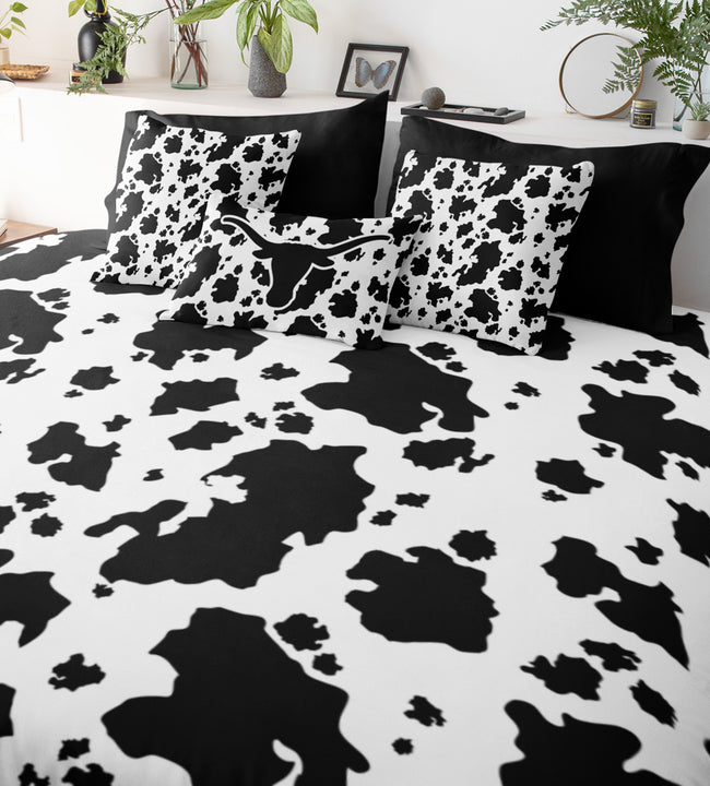 Cowhide Comforter Set