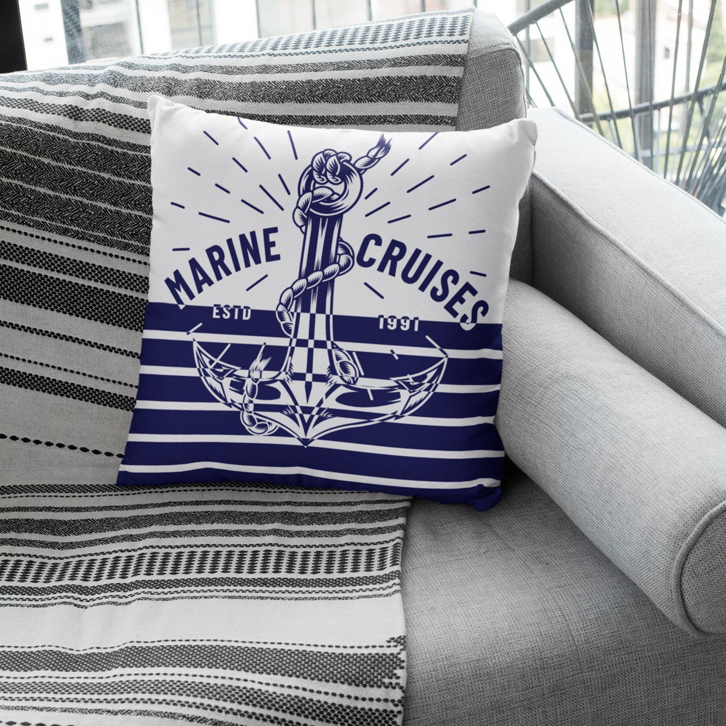 Marine Cruises Pillow