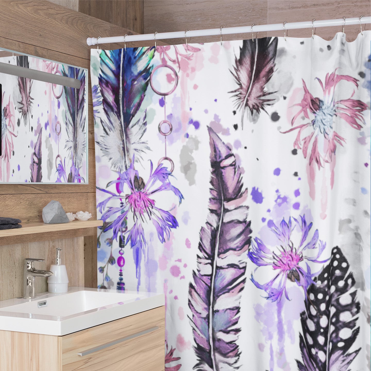 Cornflower Shower Curtain