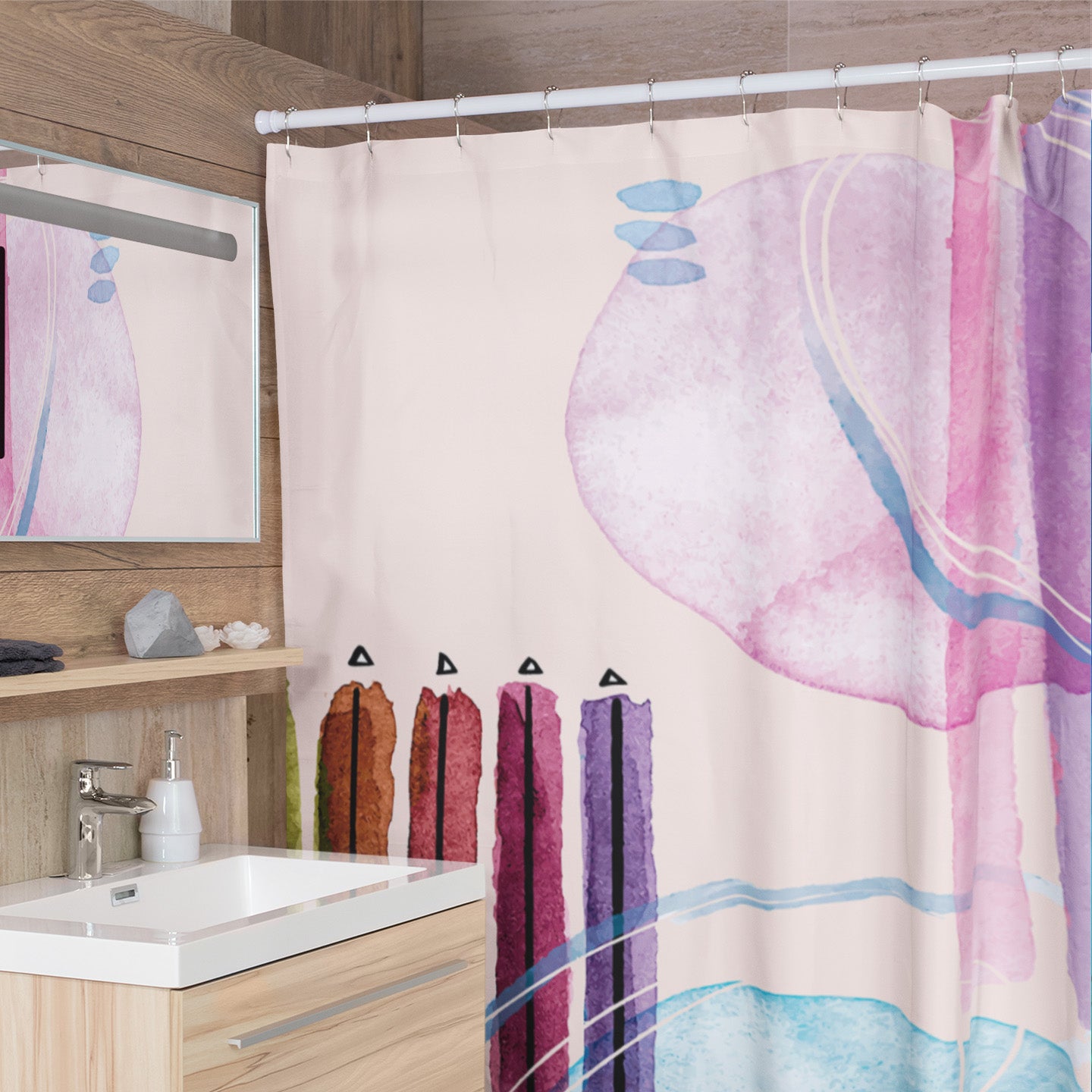 Crayon Shower Curtain