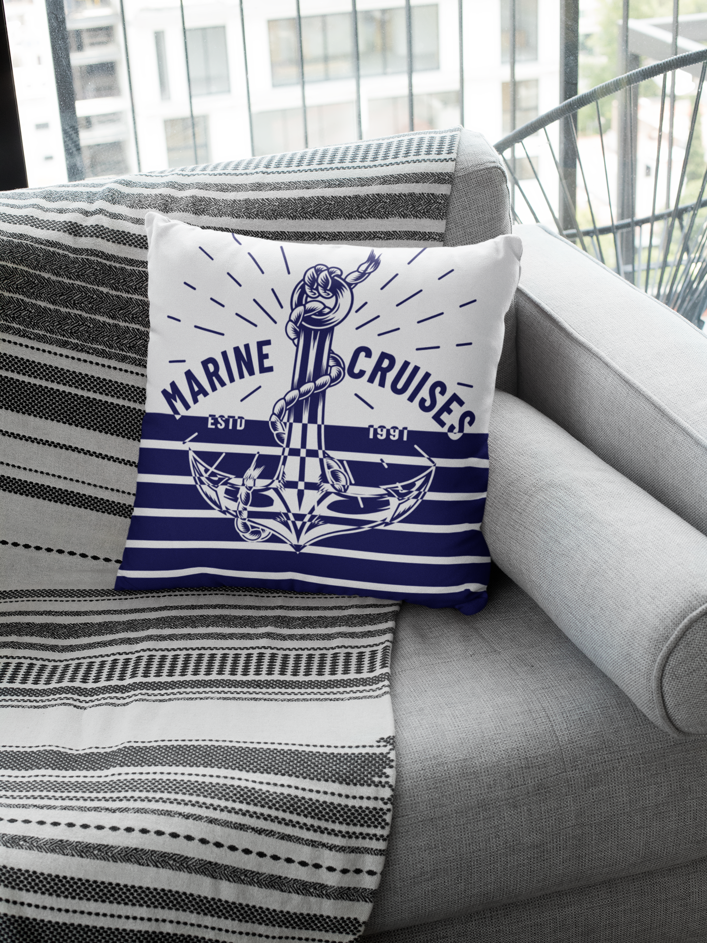 Marine Cruises Pillow