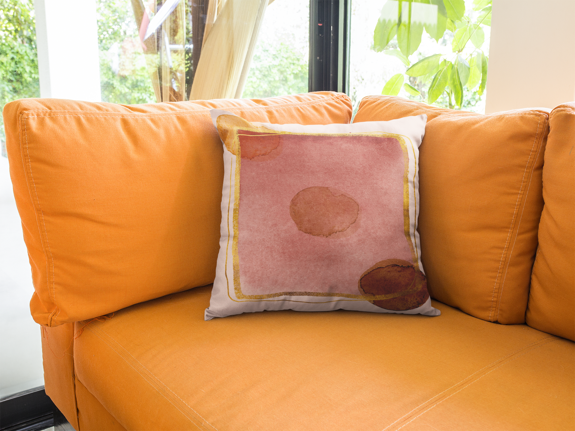 Wine Stain Pillow